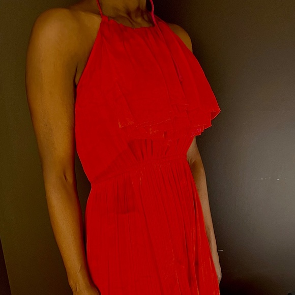 Tracy Reese, size 8, pink/red dress - Picture 5 of 7